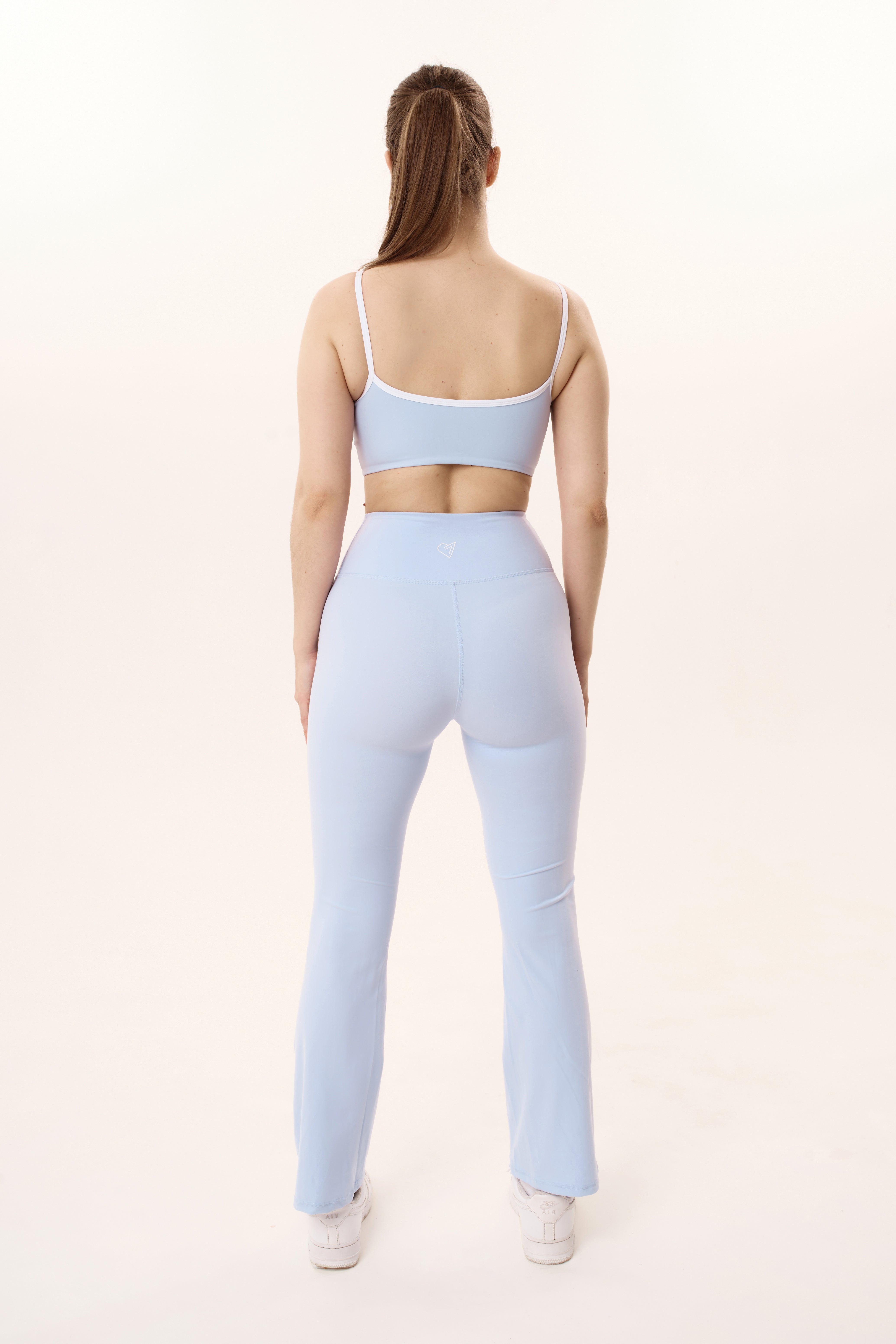 Loose Fit Leggings - Light Blue