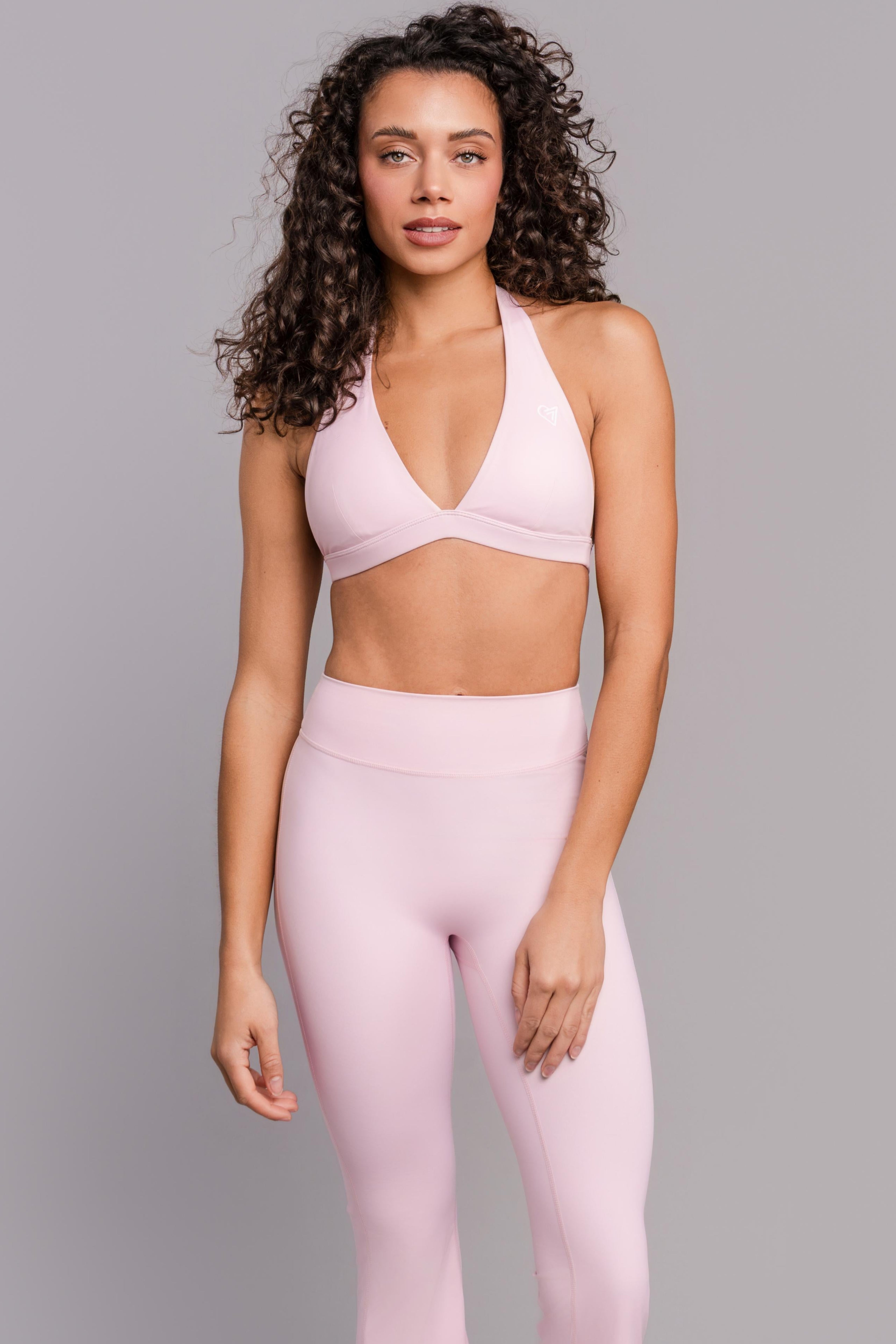 Infinity Sports Bra - Pale Pink