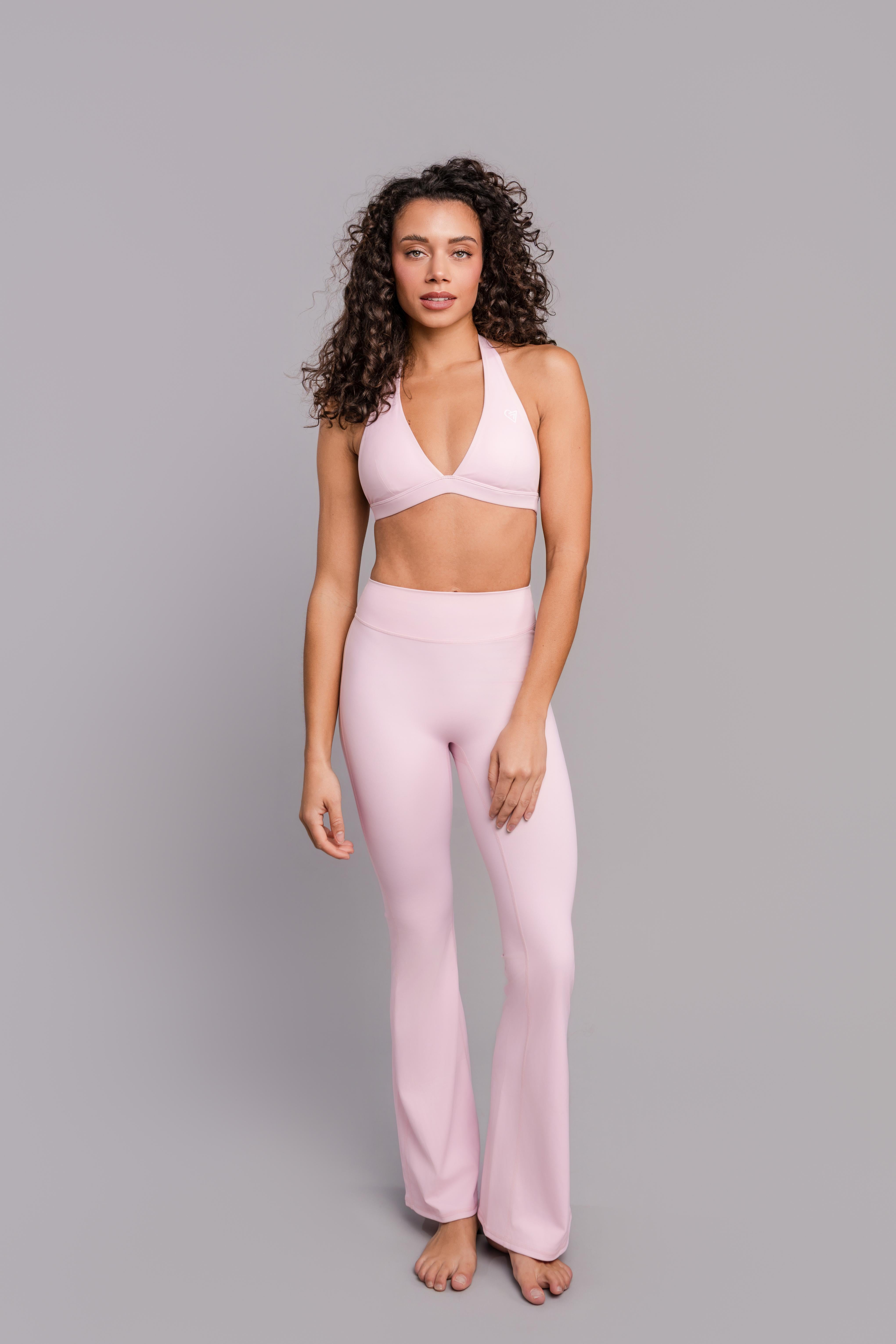 Infinity Flare leggings - Pale Pink