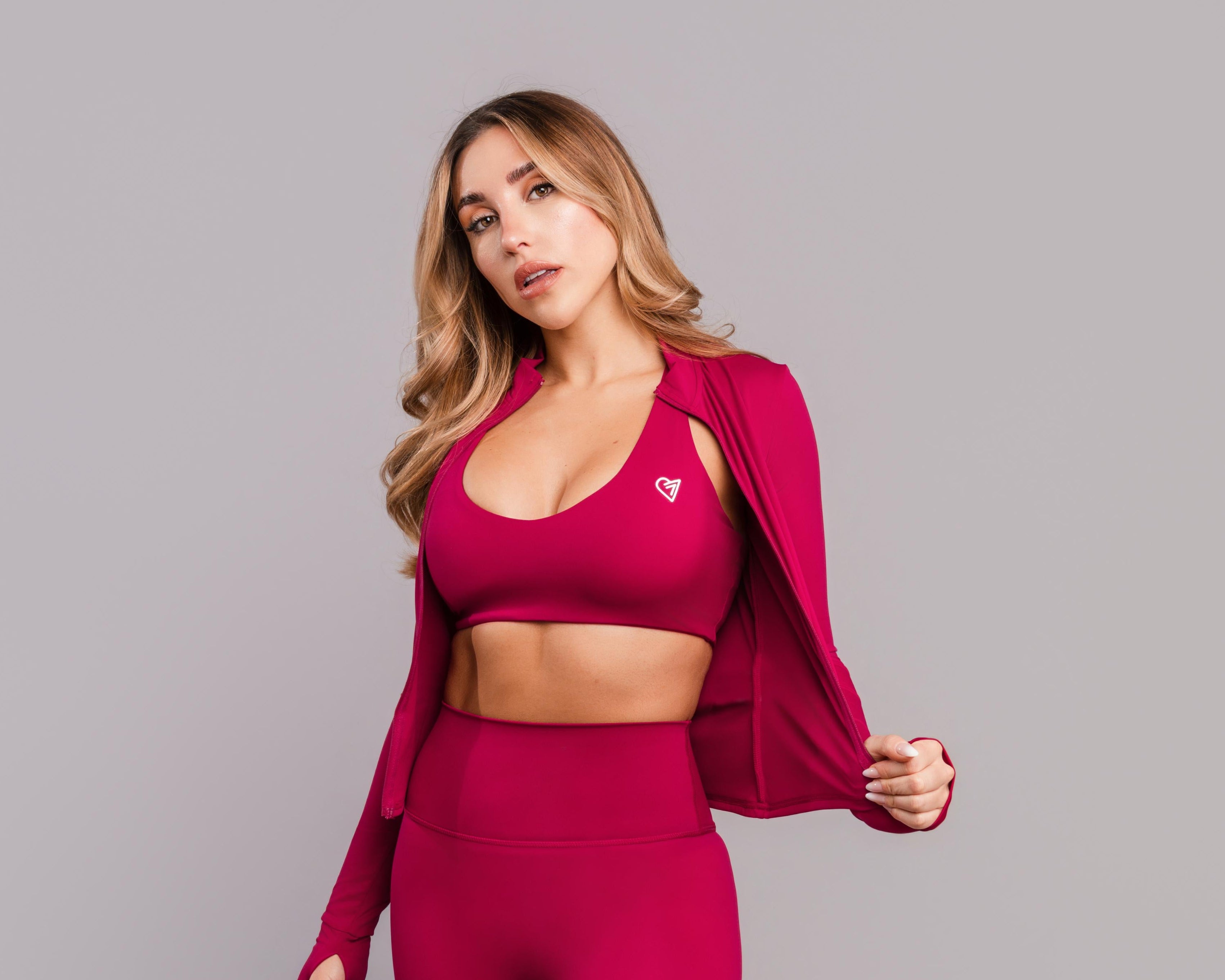 Essentials Top - Raspberry Red
