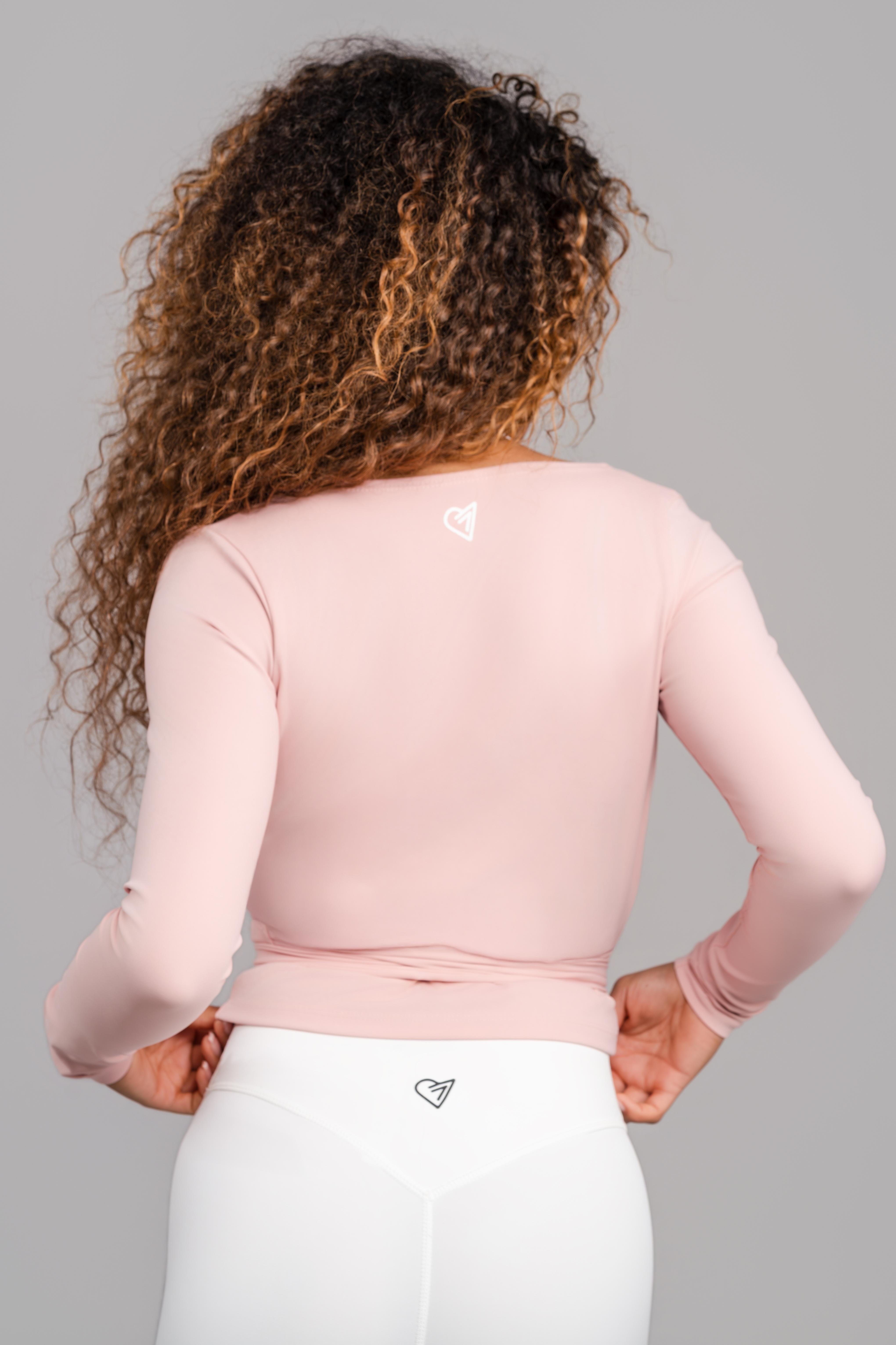 Wrapped Top - Pale Pink