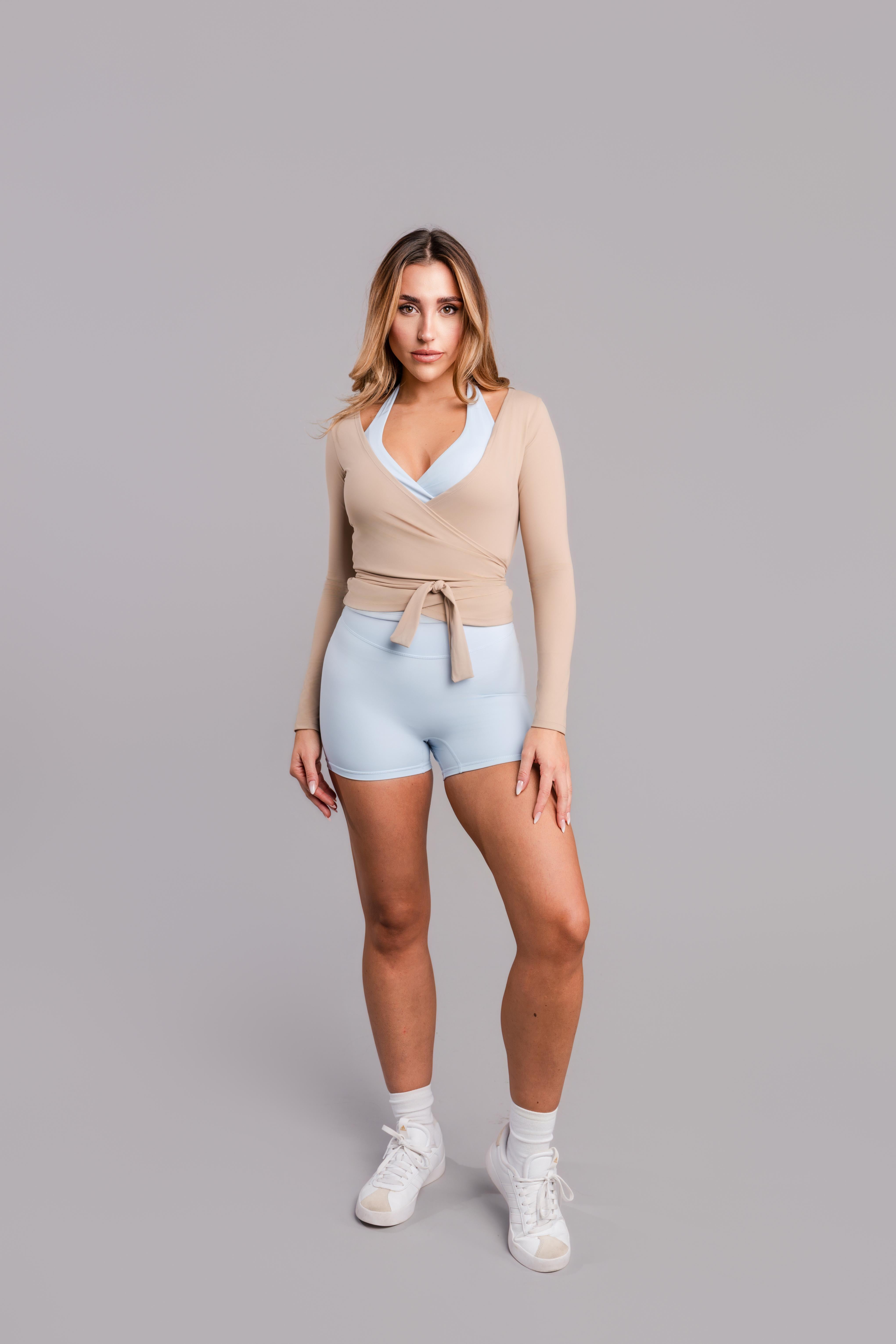 Wrapped Top - Sandy